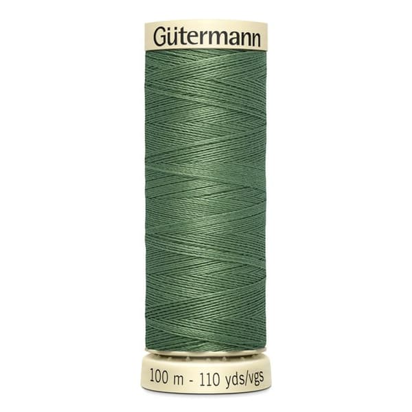 Set med 5 spolar 100m Tråd 100% polyester Gutermann Ref 788988 - Att 296