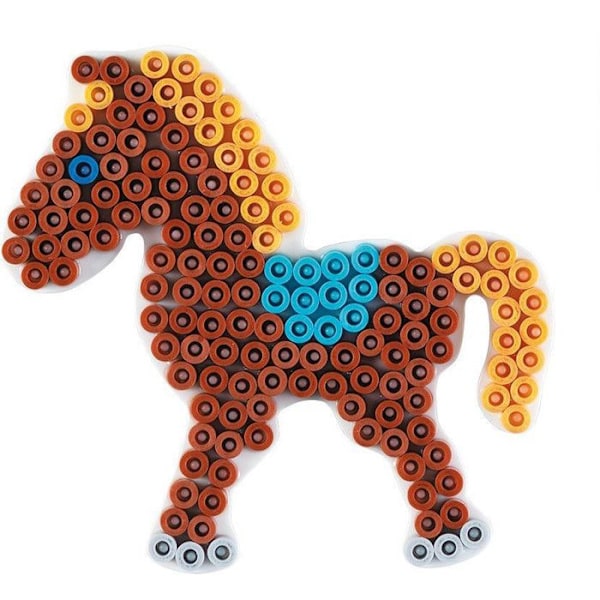 Prismor Poney dinosaur groda för standardpärlor (Ø5 mm) Flerfärgad