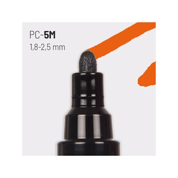 POSCA Marker Medium Conical Brons Tip - Vattenbaserad färg - Linjebredd 1,8-2,5 mm Brons