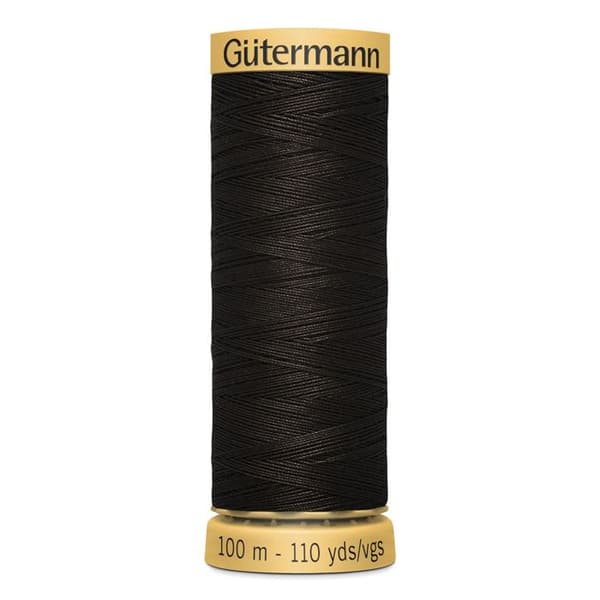 Förpackning med 5* 100m av Gutermann bomullstråd - Att 87 - 1712