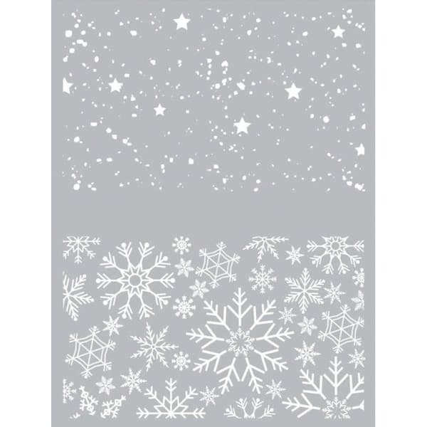 Graine Créative - Silkscreen schablon för polymerlera Jul Jul