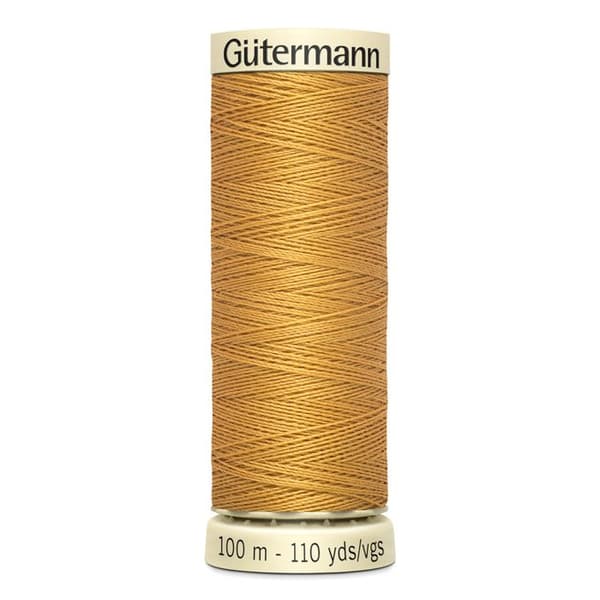 Sytråd 100% polyester Gütermann 1 Spole - Att 968 - mässing mässing