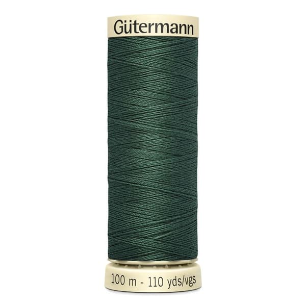 5-pack 100m tråd 100% polyester Gutermann Ref 788988 - Att 302 - växtbaserat täckmaterial