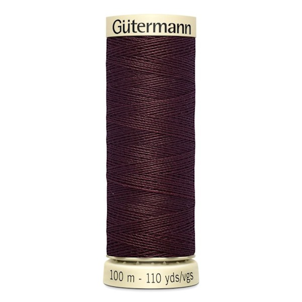 Set om 5 spolar 100m Tråd 100% polyester Gutermann Ref 788988 - Att 175