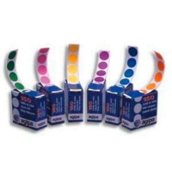 Låda med runda pellets 15mm röd