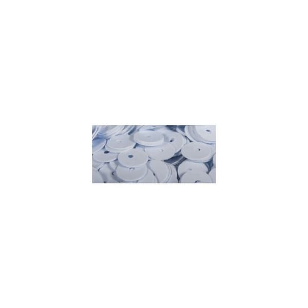 Lysande paljetter 6mm Vit 7g