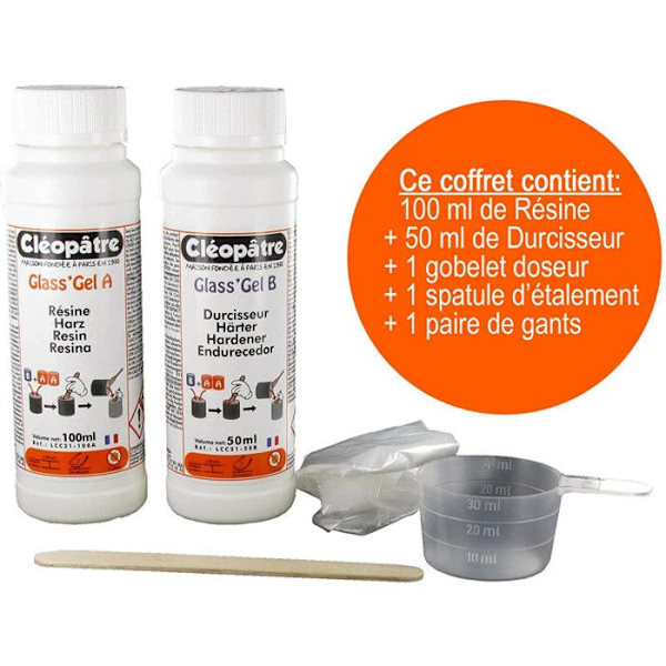 Glasyrharp - Kleopatra - 150ML - Ultra-glänsande - Stötresistent - Lackeffekt