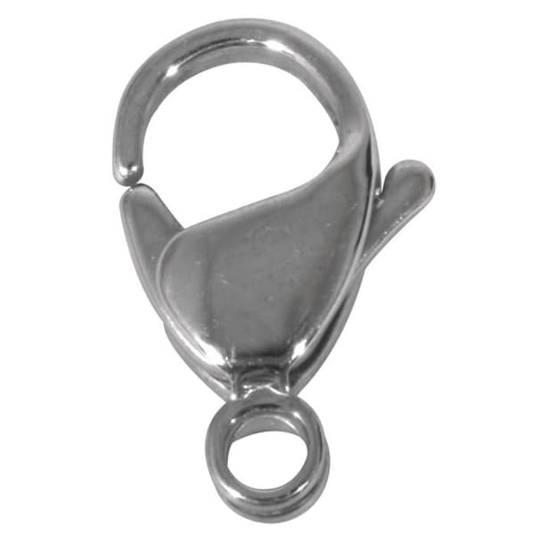 Karbinhake - RAYHER - 12mm - Rostfritt stål - Platin - 1 st