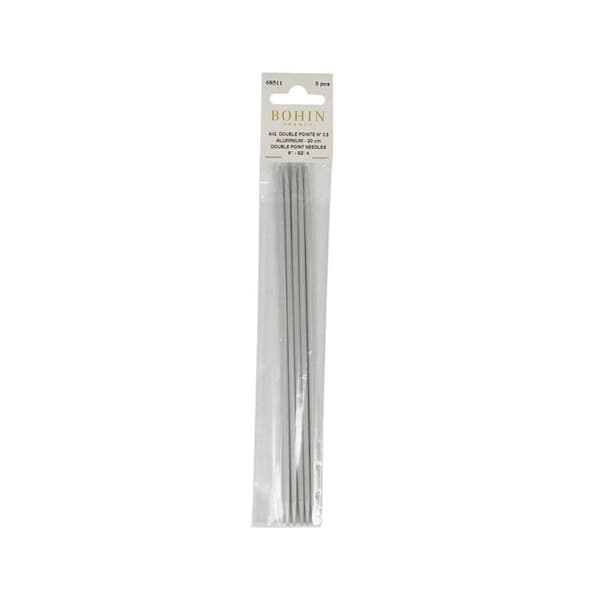DUBBELSPETSIGA STRICKPENNOR 19CM - 3,5MM Blå