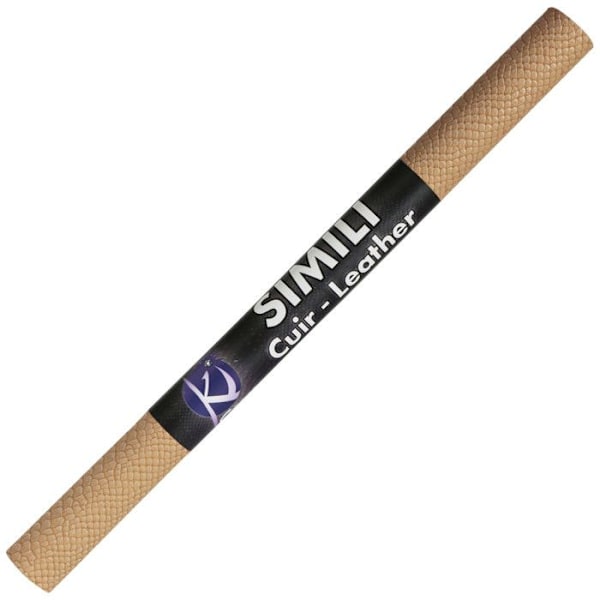 Kupong Simili Läder 66x45 cm Kaiman Beige