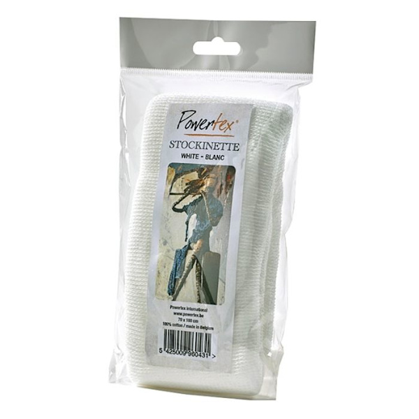 Tyg - Powertex - Strickad - 100% bomull - Elastisk - 70x100 cm