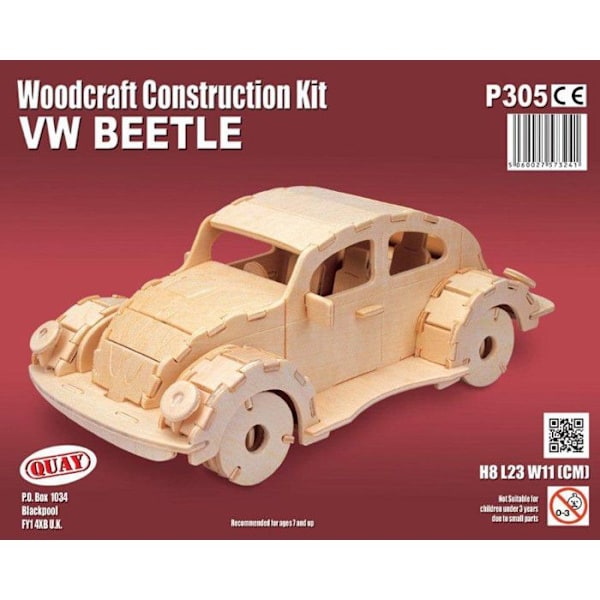 Trämodell VW Bubblabil