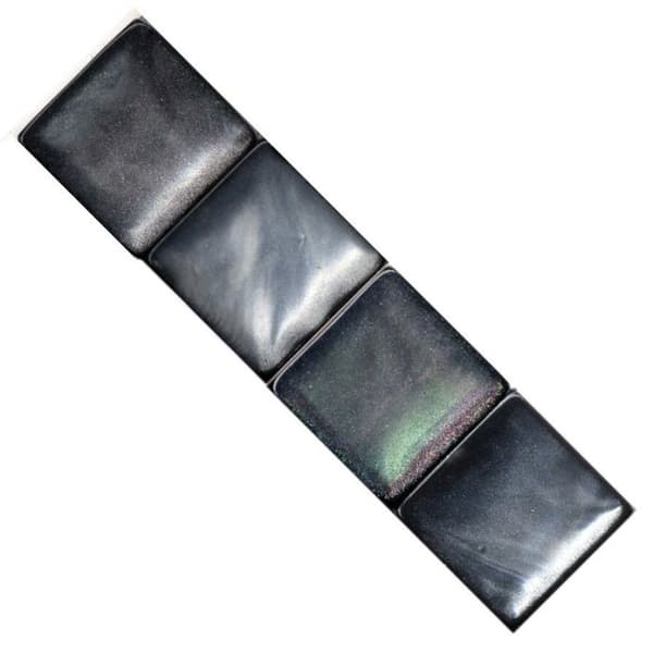SET MOSAIK SNÄCKA SILVER - 10 MM