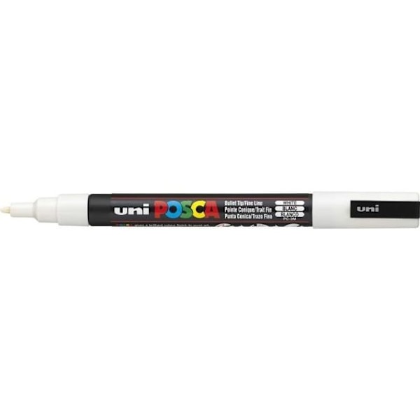 POSCA Fine Conical Tip Marker Vit Vit