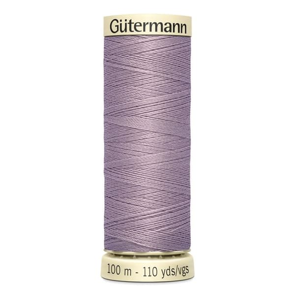 Sytråd 100% polyester Gütermann 1 Spole - Att 125 - silverdimma silvergrum