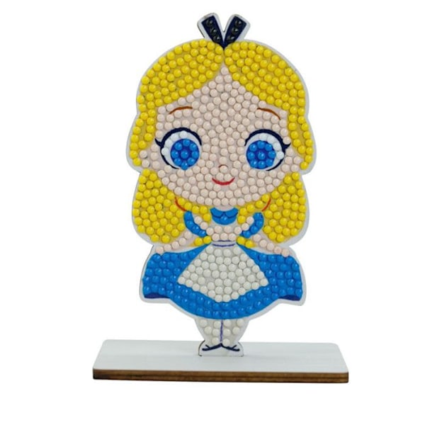 Kit med figuriner att diamantera Alice i Underlandet