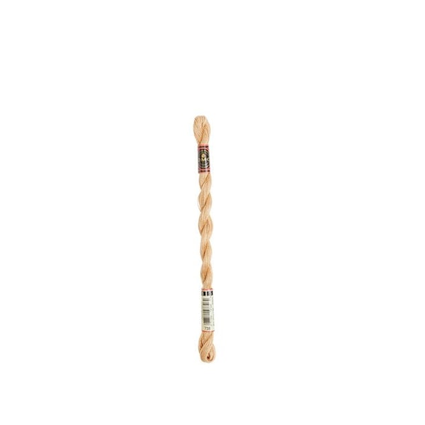 Fil DMC Coton Perlé Small N8 Col. 738 Färg nummer 738