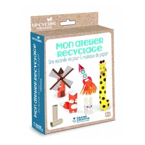 Kit Mon Atelier Återvinning - Pappersrulle