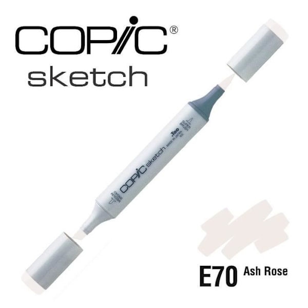 Copic SKETCH alkoholmarkör - Flesh & earth shades E - Mellanmejselspets och borstspets kött & jord nyanser E