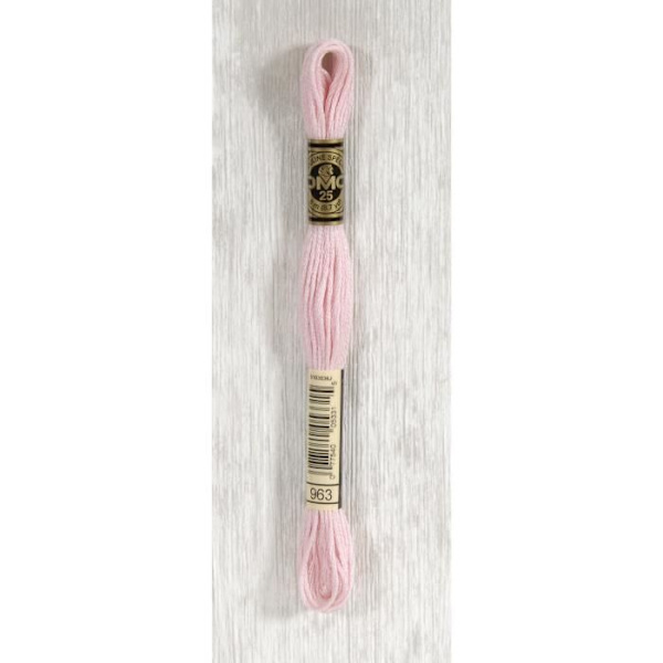 DMC Mouliné tråd 963 Rosa