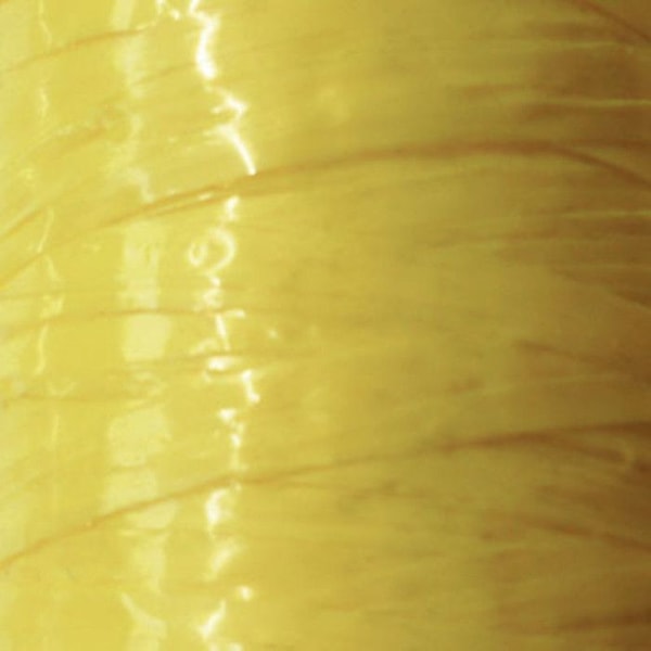 Raphia syntetisk Gul Citron 40 g