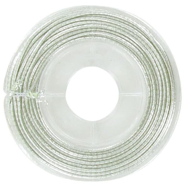 MégaCréa DIY - Elastisk tråd med silveröverdrag 1 mm x 5 m pengar