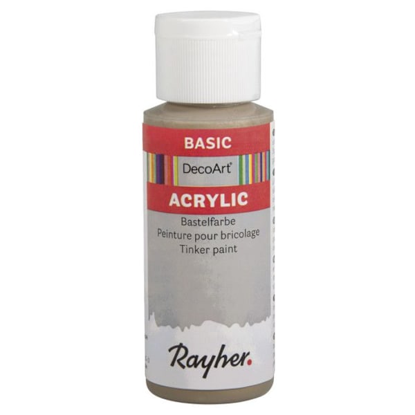 Guldfärgad akrylfärg 59 ml Guld