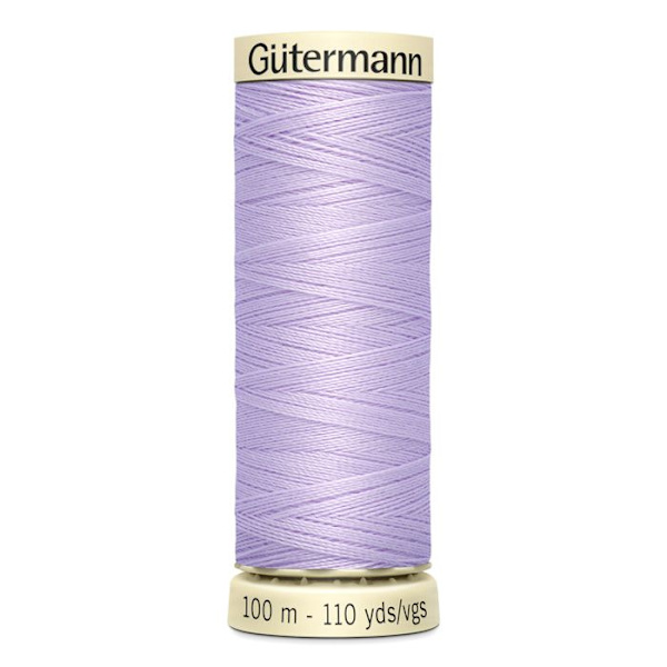 Set med 5 rullar 100m Tråd 100% polyester Gutermann Ref 788988 - Att 442 - iris Iris