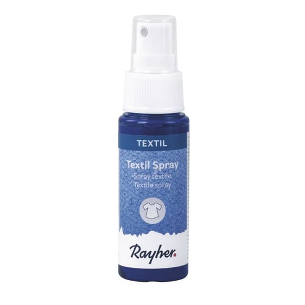 Textilspray, ultrablå, 50ml flaska Ultrablått