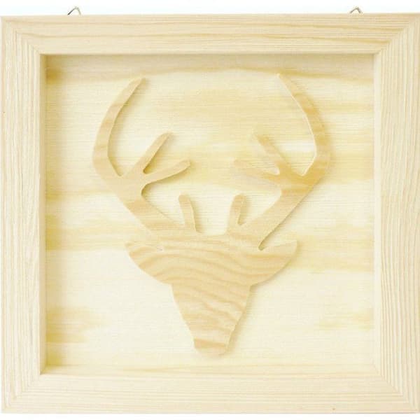 Graine Créative - Trätabell Ren 20,5cm
