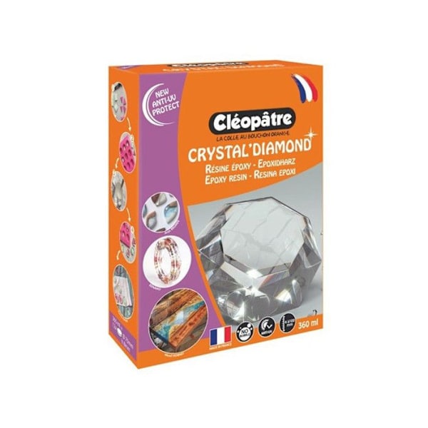 Crystal'Glass harts med tillbehör - 360 ml...