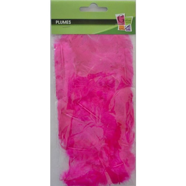 Tuppfjädrar - Hot Pink