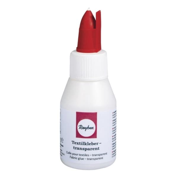 Textillim, spatel / liner 50ml, 53g flaska Transparent