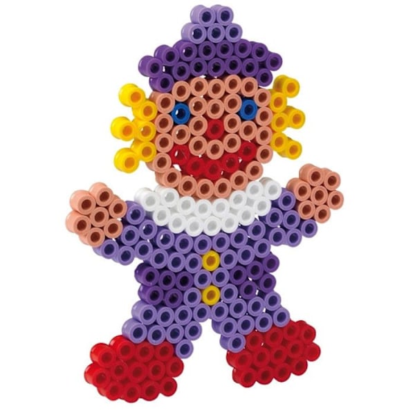 Platta transp. Clown för stora pärlor Ø10 mm (MAXI) Flerfärgad