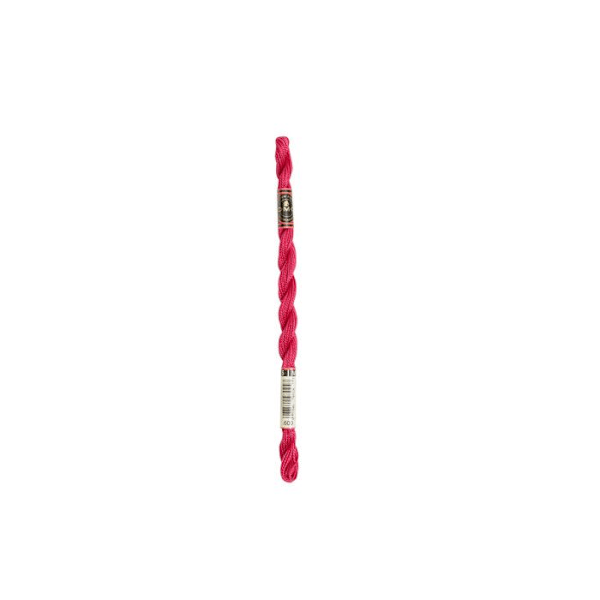 Fil DMC Coton Perlé Médium N5 Col. 600 Rosa