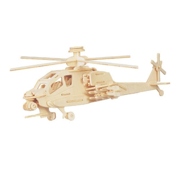 Trämodell Helikopter (Apache)