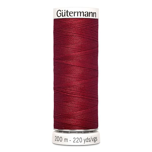 Fil allt textil - Ej specificerat - 748277-367 - 200m - 1 spole - Färg röd