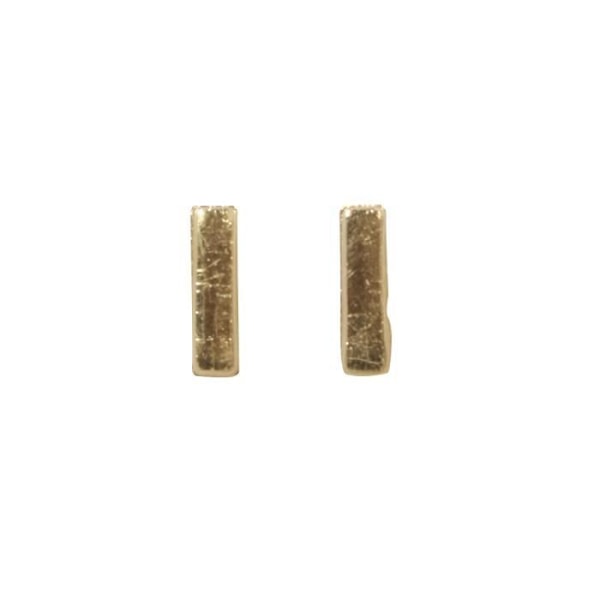 Vaxbokstäver -I-, guld, 9mm, tab.-LS 2 st