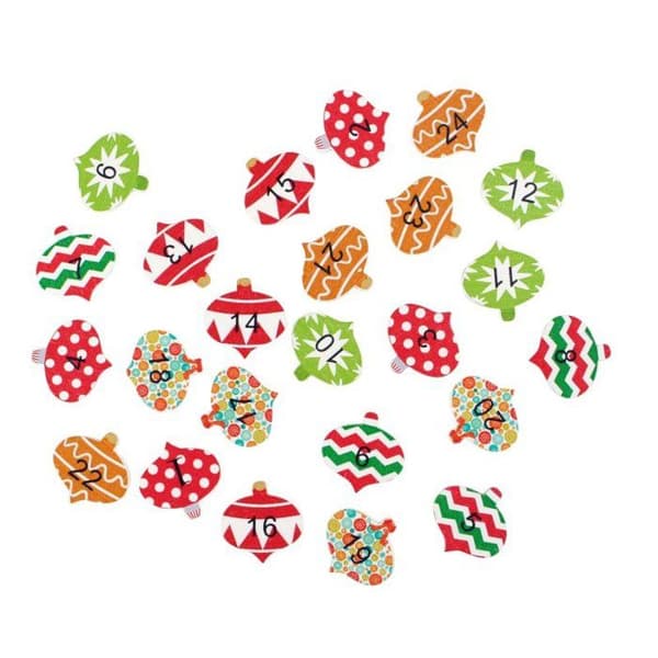 MégaCréa DIY - Tränummer Julkula Adventskalender