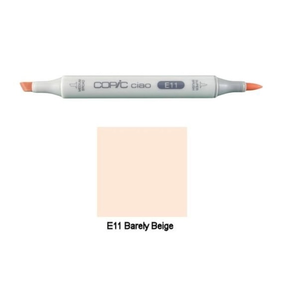 Marker - COPIC - Ciao - Dubbelsidig - Opaque - Oföränderlig Knappt beige