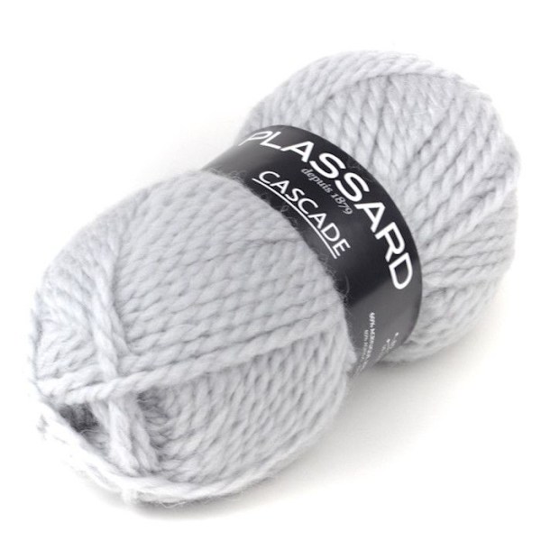 Plassard - Garnboll Cascade 04 Ljusgrå Ljusgrått