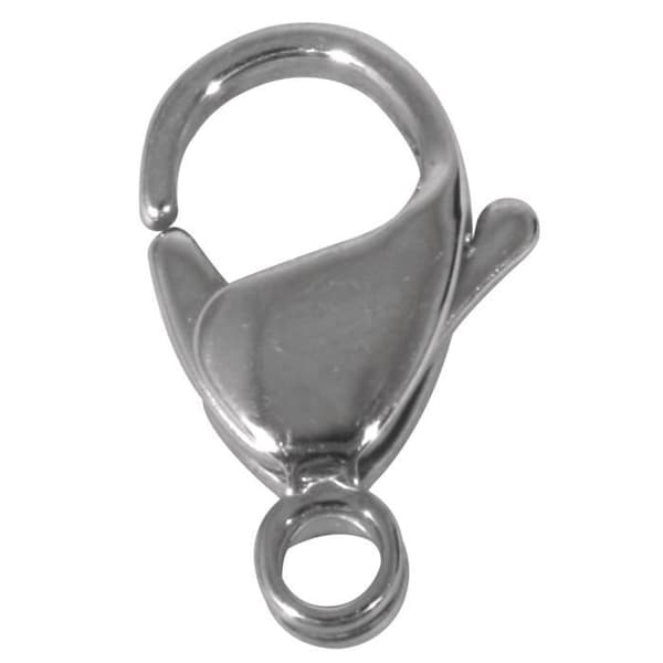 Karbinhake - RAYHER - 12mm - Rostfritt stål - Platin - 1 st