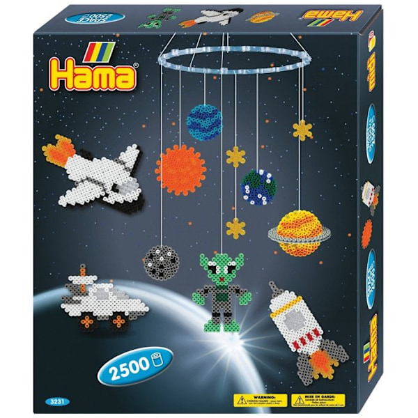 Kit pärlor och standardplattor (Ø5 mm) L'espace Flerfärgad
