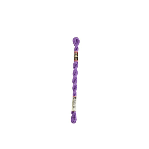 Fil DMC Coton Perlé Liten N8 Col. 552 Färg nummer 552