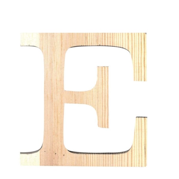 BREV E - 19 CM - TRÄ
