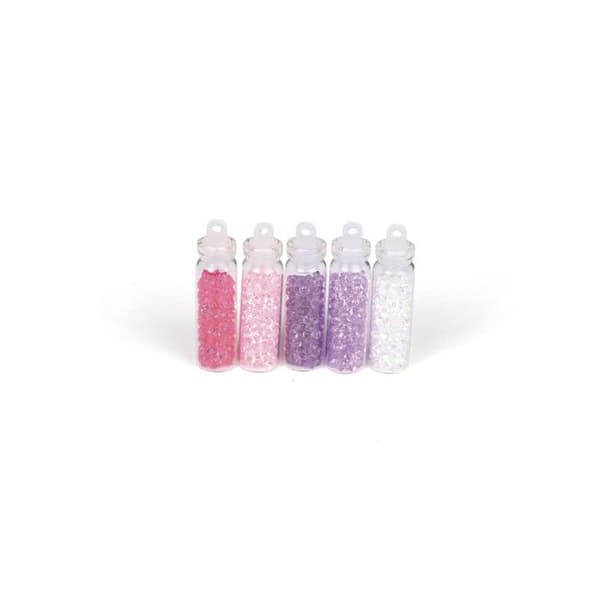 Graine Créative - Mikrokulor Mini diamanter romantiska 5 flaskor
