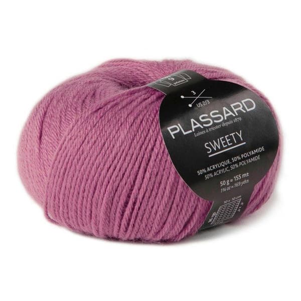 Plassard - Garnboll Sweety Rose Medium (31) Medium rosa