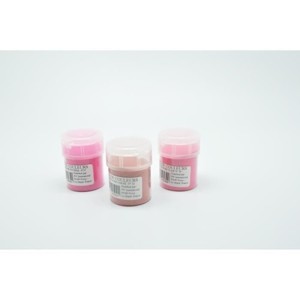 Sandburk Assortiment i rosatoner (3 x 45 g) Camaieu rosa