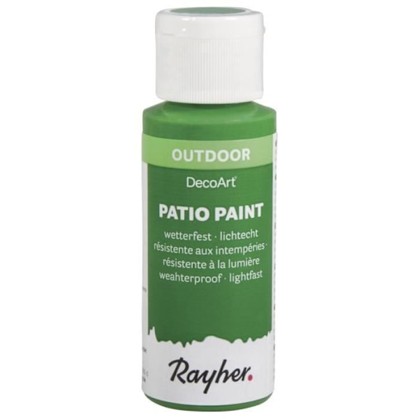 Akrylfärg - RAYHER - Uteplatsfärg - Eternal green - 59 ml - Blank Evig grön