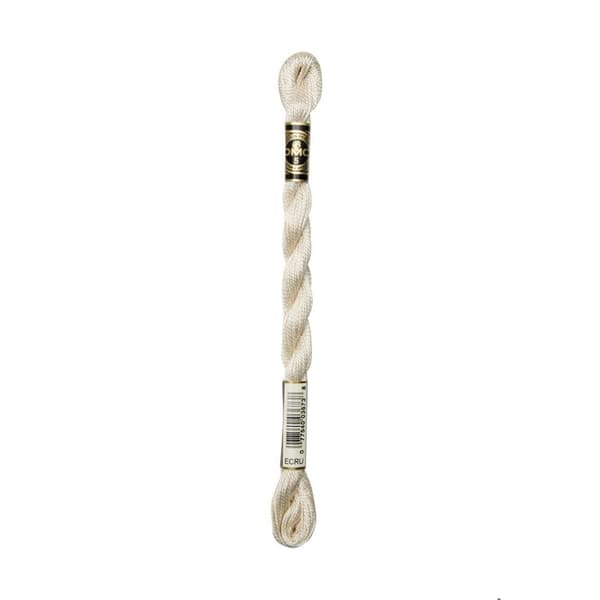 COTTON PEARL 1 ECH 25M (M) ECRU Ecru